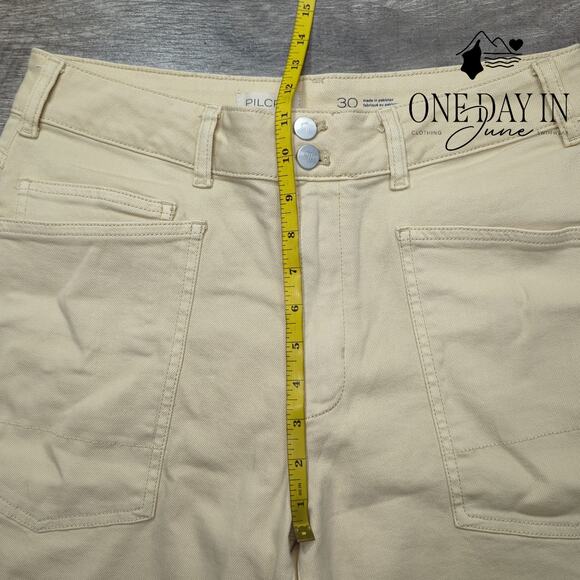 Pilcro Straight Leg Jeans Size 30 (10) - Picture 4 of 6